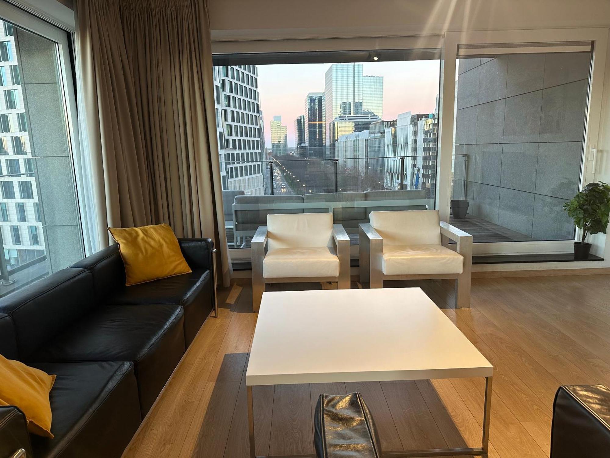 Apartment With Stunning View In City Center Brüssel Exterior foto
